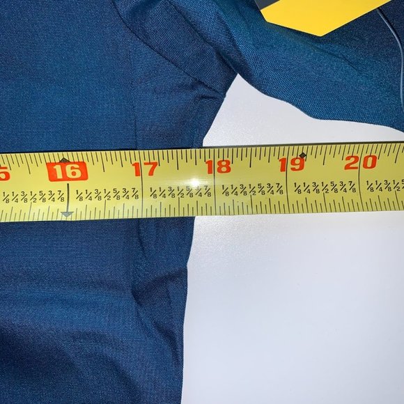 🍃2/$20🍃 WONDERWINK Women's Scrubs Bravo 5 Pocket VNeck Top, Caribbean, X-Small - Picture 3 of 6